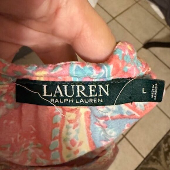 LAUREN RALPH LAUREN Tunic Size L - Picture 3 of 5